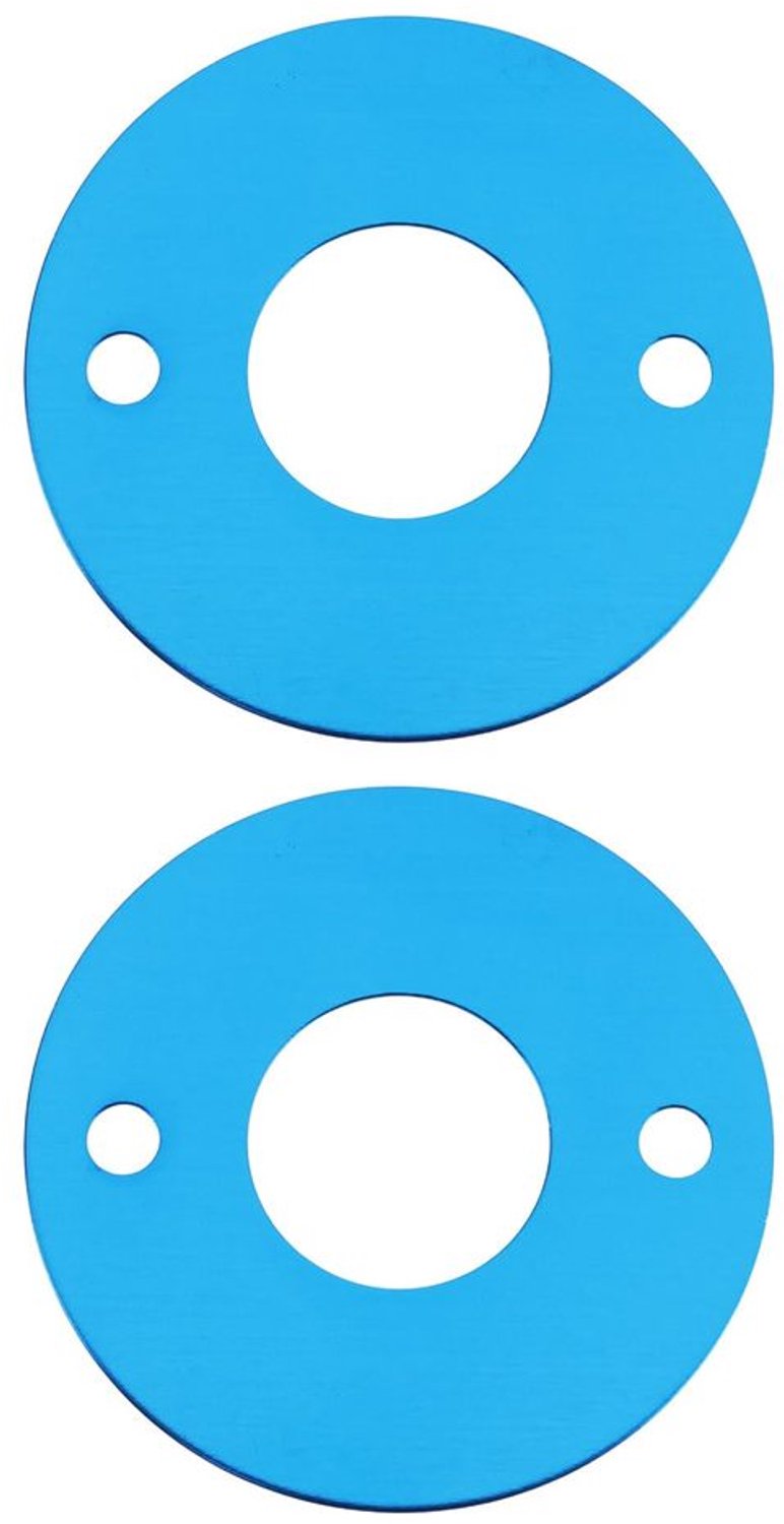 2 Stuks Aluminium Motor Plaat - Compatibel met Tam-iya Type 540 TT01 TT02 M07 M08 TA02