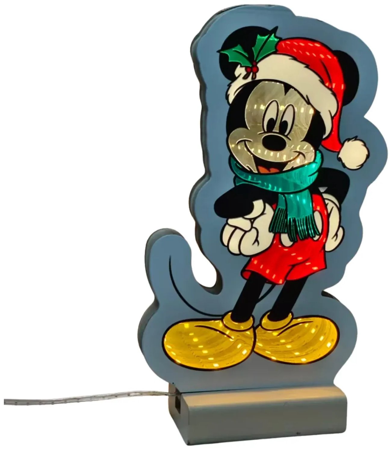 Christmas Inspirations infinity light Disney Mickey sjaal multi
