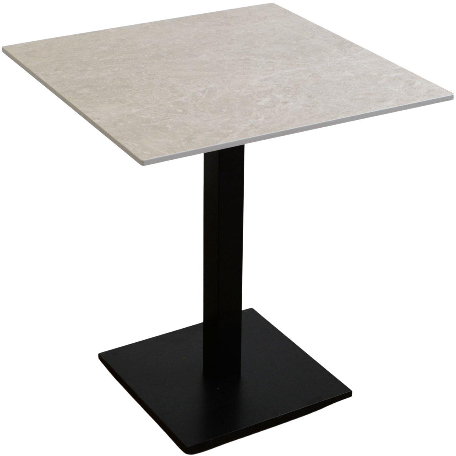 KOLM - Restauranttafel - 65 x 65 cm - Crème Navona - HPL 12 mm