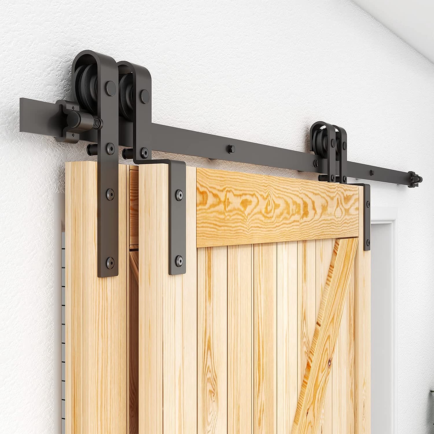 Bypass Sliding Door Hardware Set - 305 cm