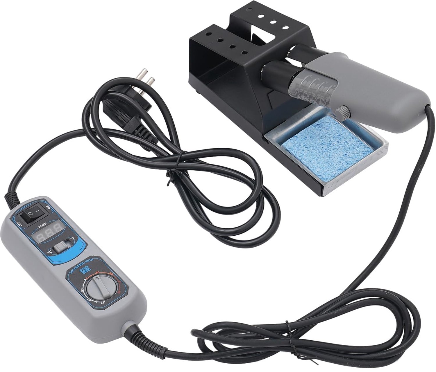 Soldeerstation 240 W met soldeerpunt en led-indicator - 200-480 °C