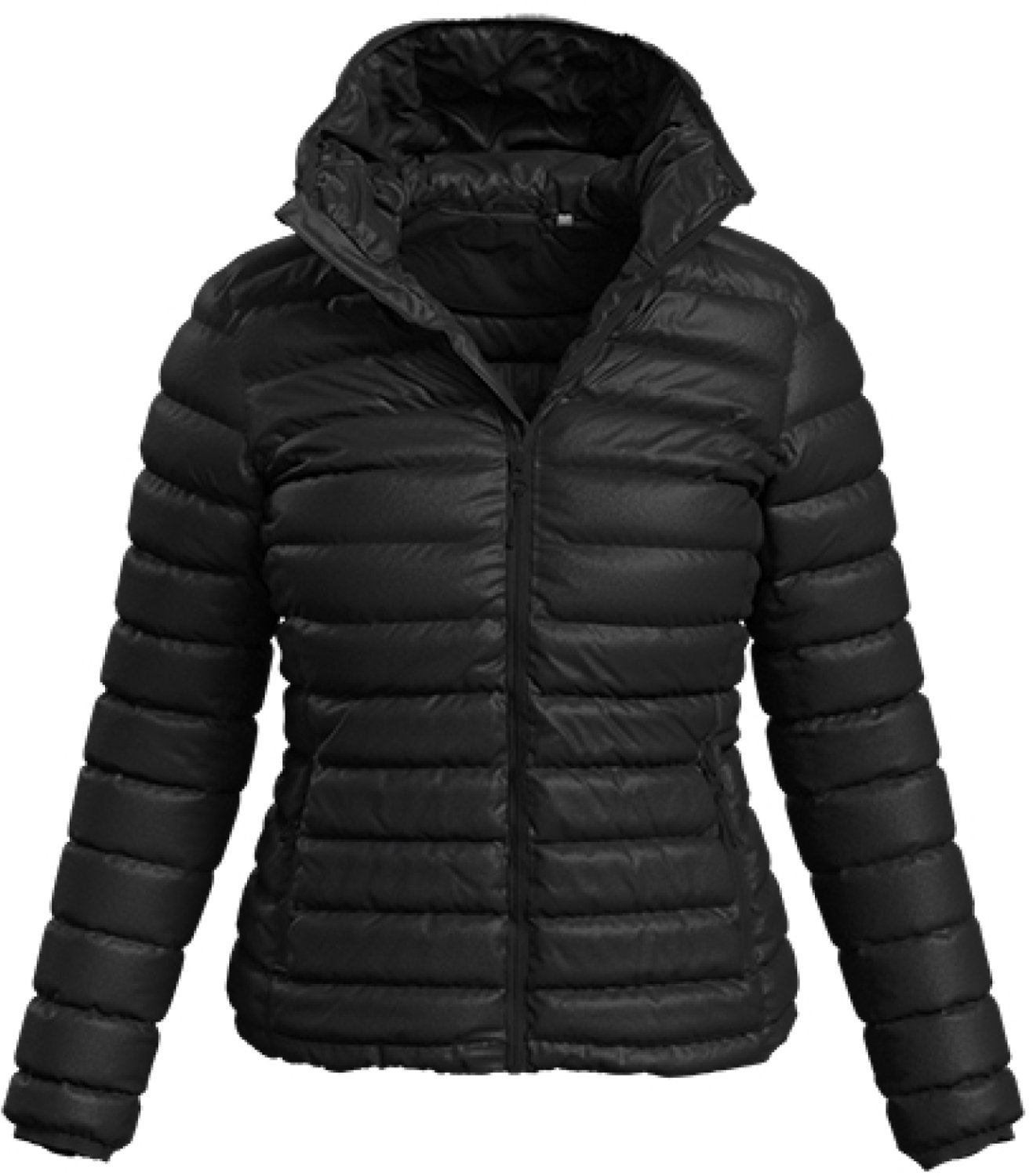 Stedman Lux Padded Jacket Women S5520 OPAL Zwart