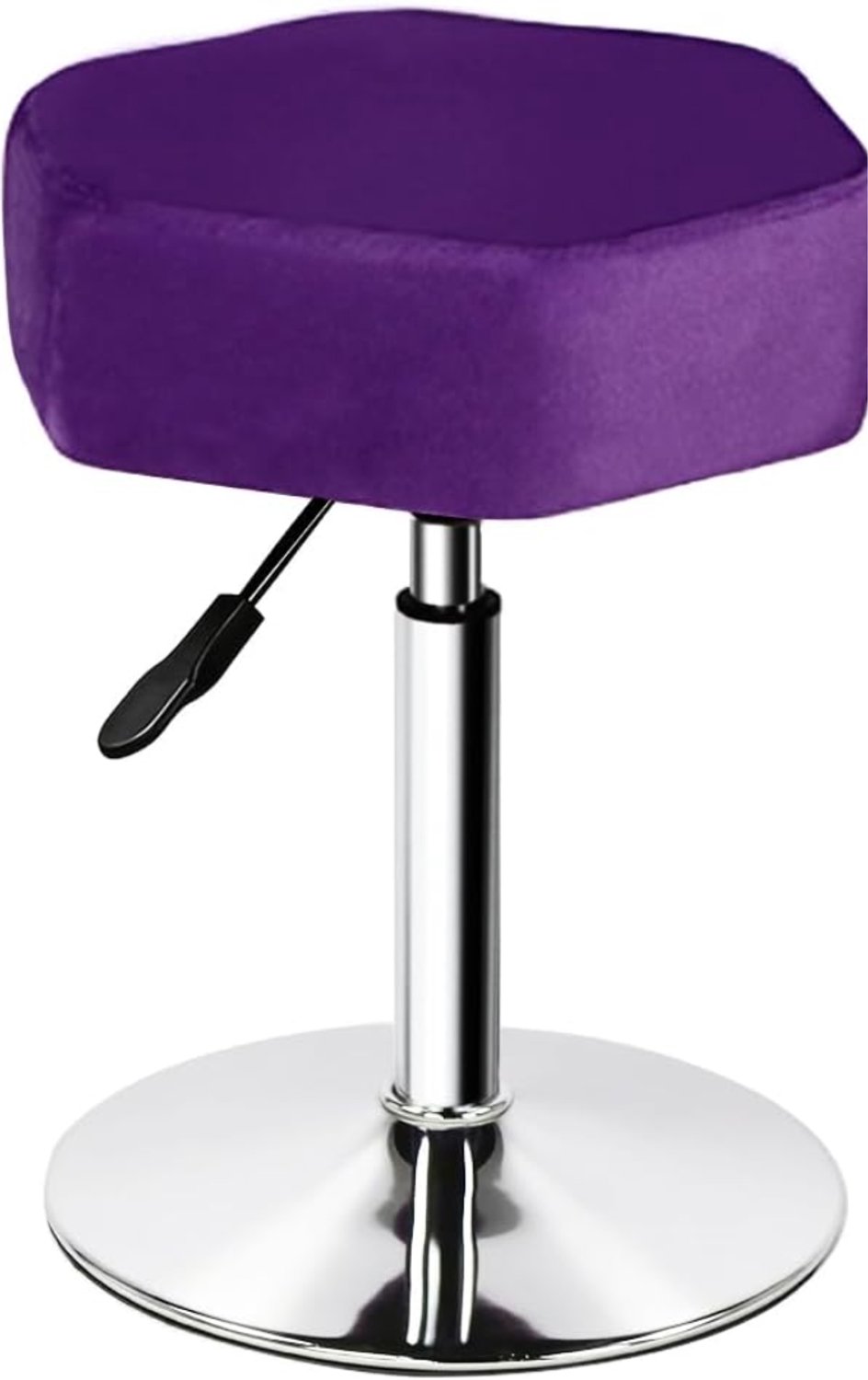 Make up Stoel - Kaptafel Kruk - Visagie - Paars