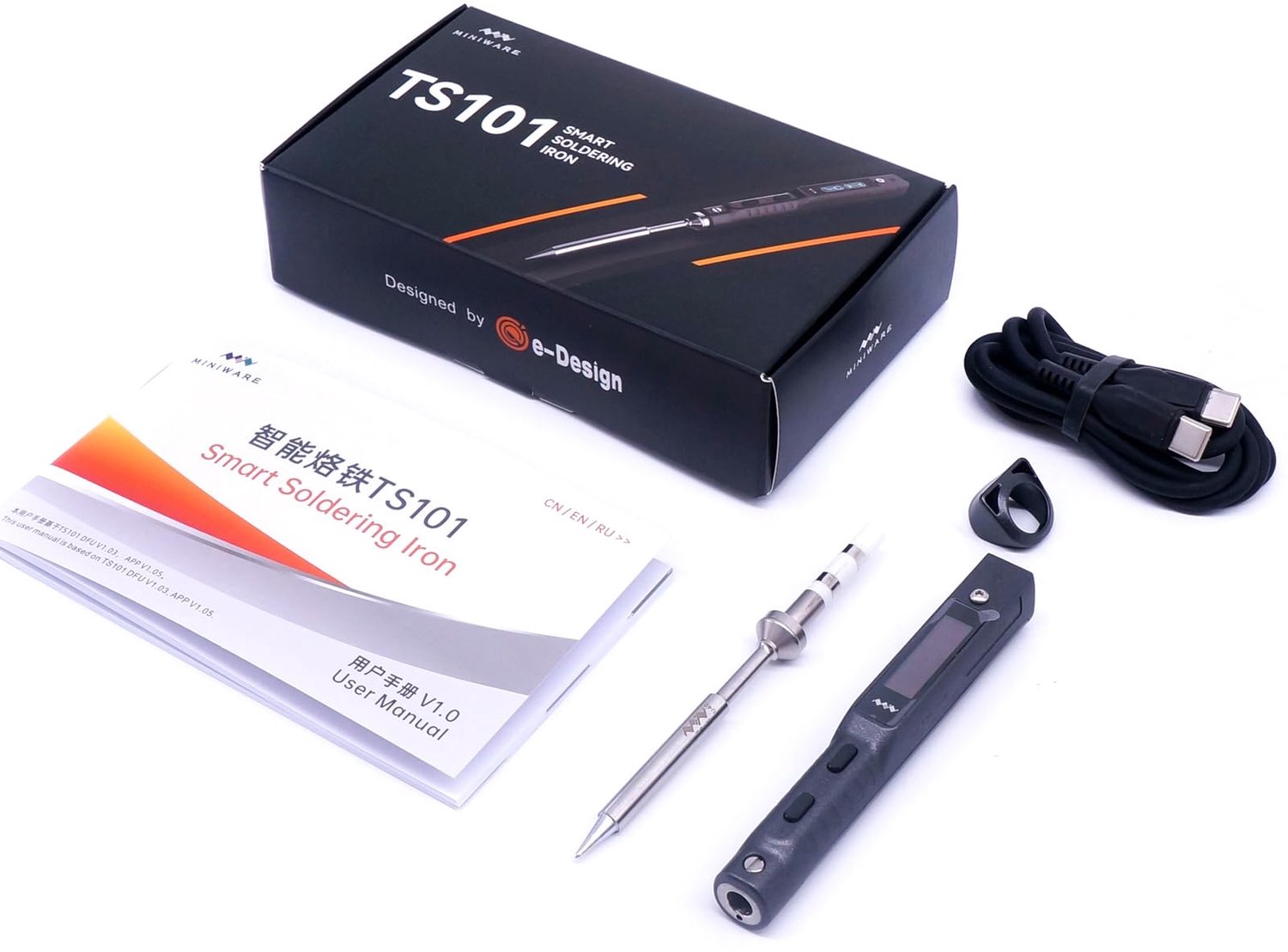 Digitale Soldeerbout met USB-C en Diverse Tips