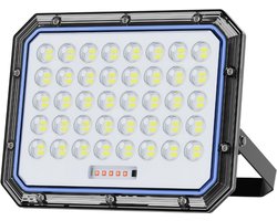Jortan Tech Solar LED-schijnwerper buiten - Monokristallijn zonnepaneel - LiFePO4-accu - Jortan Tech
