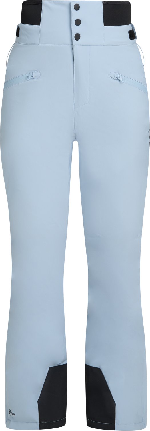 Brunotti Whitewater Skibroek Dames Pale Ski Broek 15K Waterproof High Waist Fit 4-Way Stretch Blauw