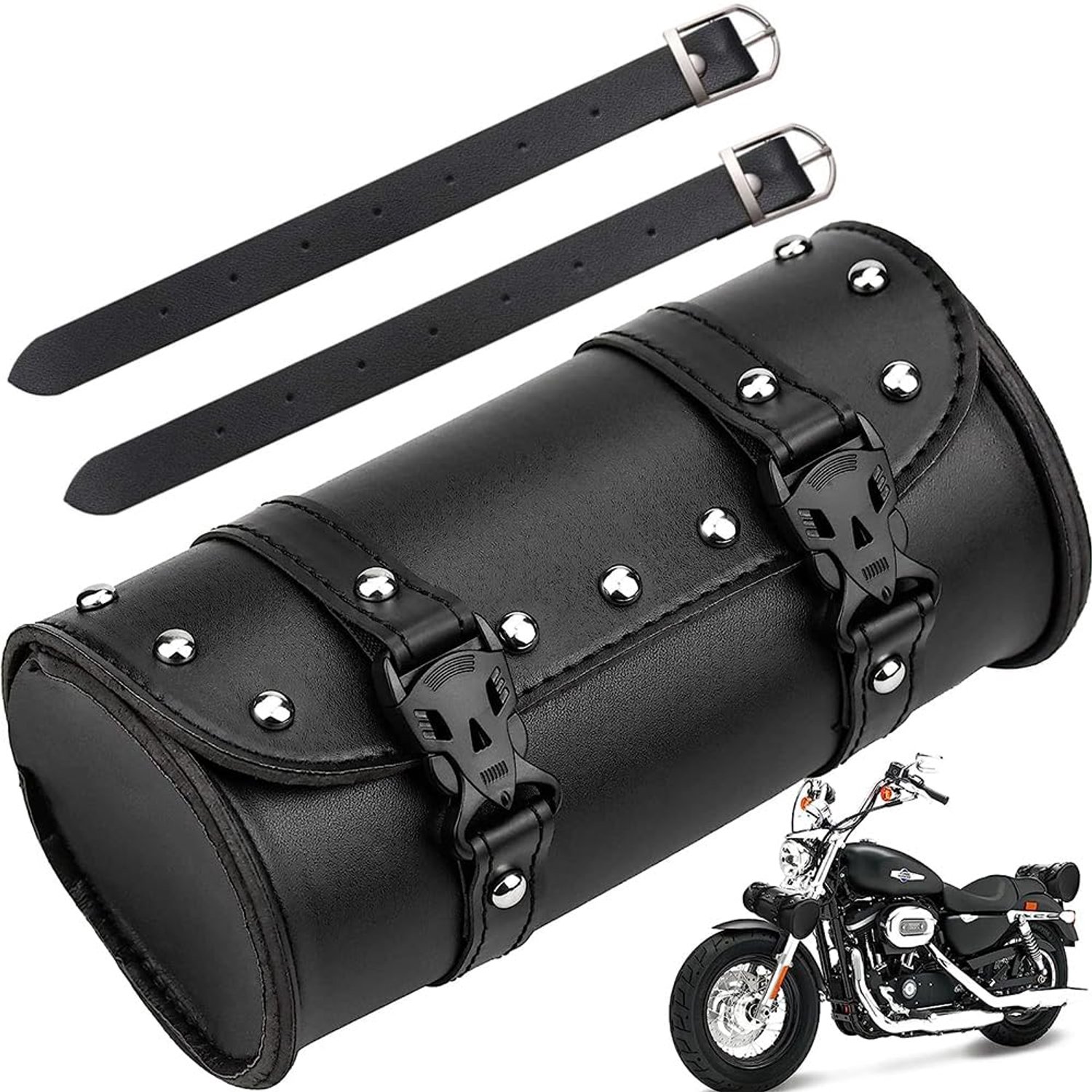 Universele Motorzadeltas van Waterproof PU Leer