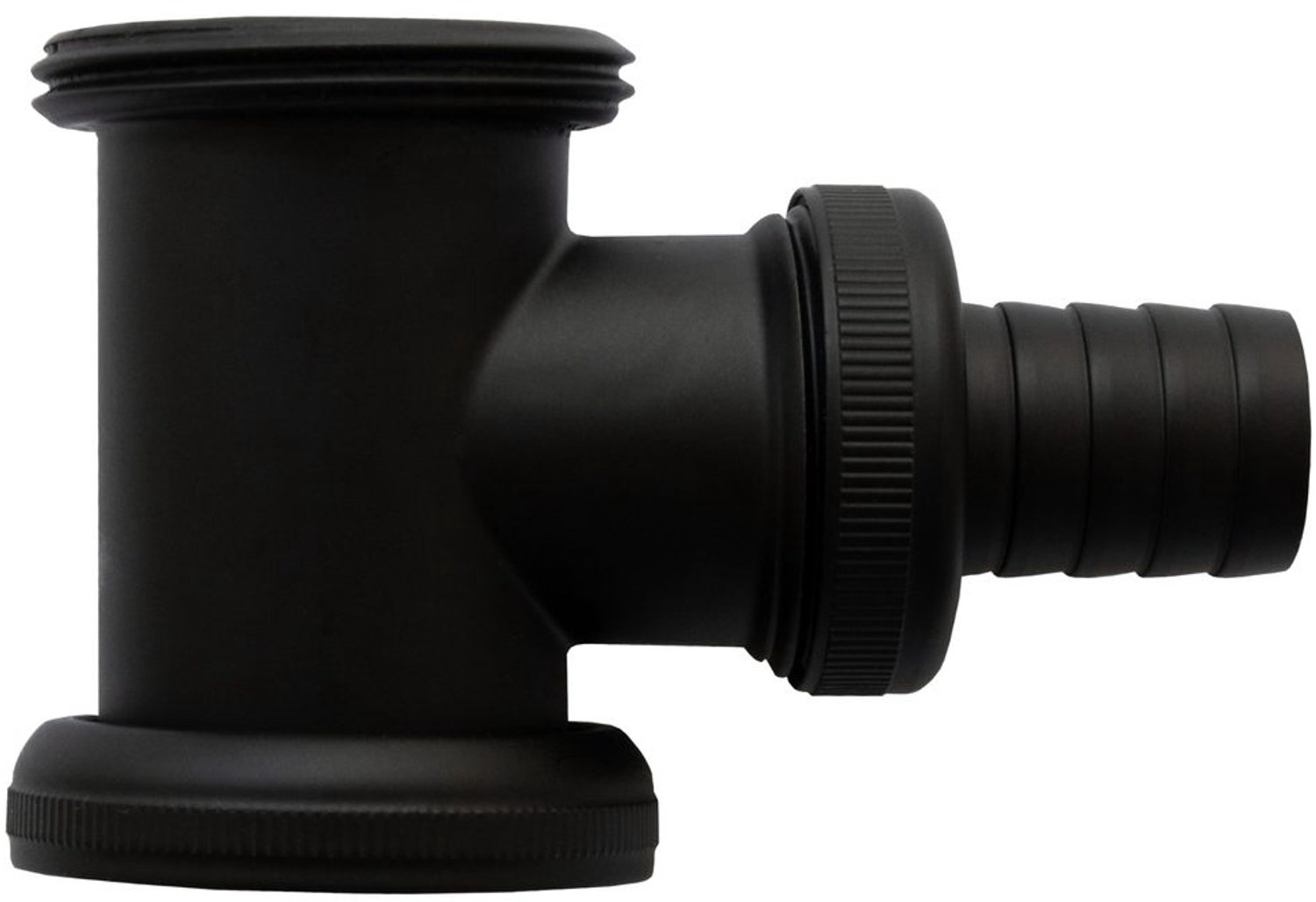 T-stuk Verbinder - Matt Zwart - 1 1/4 inch