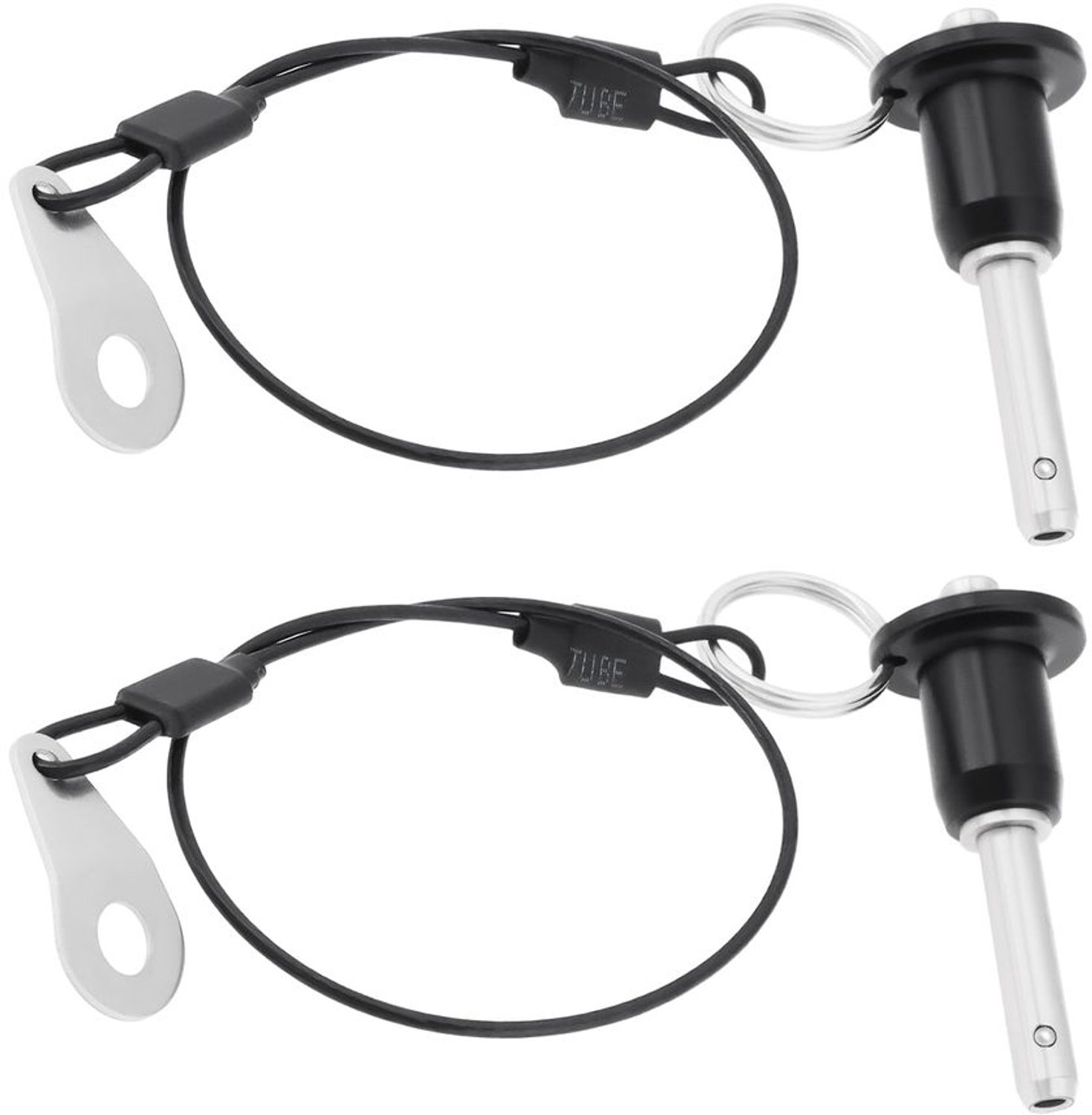 Set van 2 RVS Quick Release Pins met Handvat