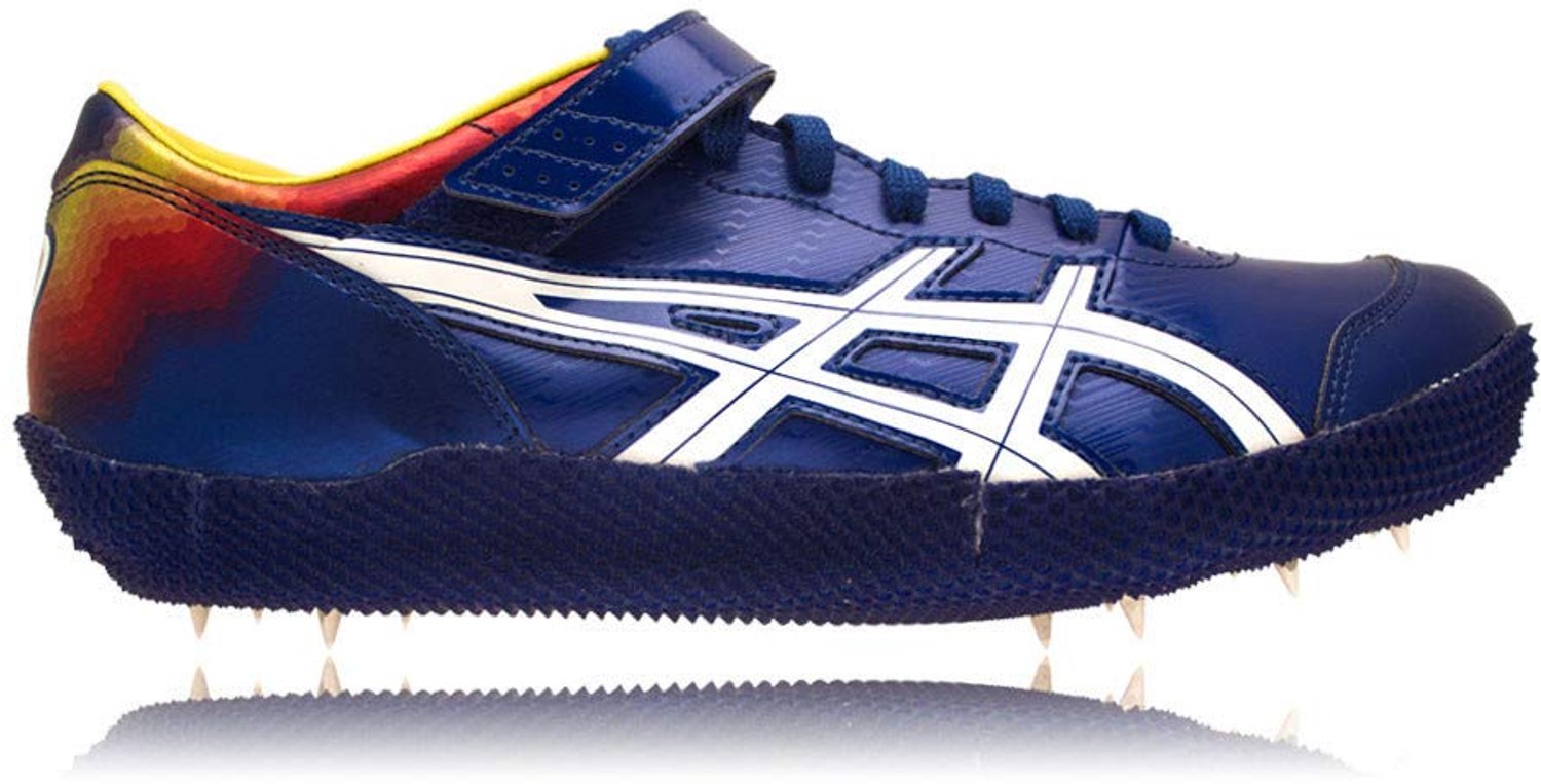 ASICS Hi Jump Pro Flame Unisex Hoogspringspikes Wit