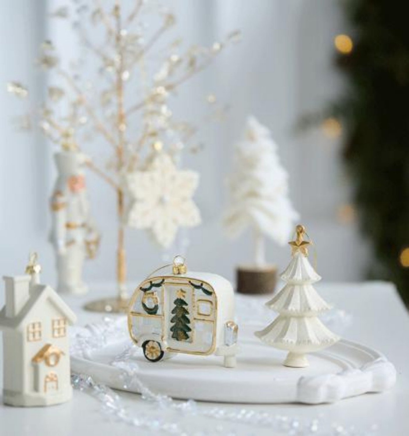 Kerstornamenten – Hangdecoraties voor de kerstboom – Decoratie-elementen – Kleine kerstornamenten – Woon- en tuindecoratie – Kerstboomauto – Feestdecoratie – Geschikt voor het versieren van kerstbomen, kerstvieringen, enz. – foto 2