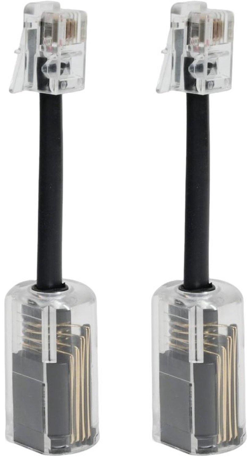 Telefoon Kabel Ontwarmer - 360° Draaibare RJ9 4P4C