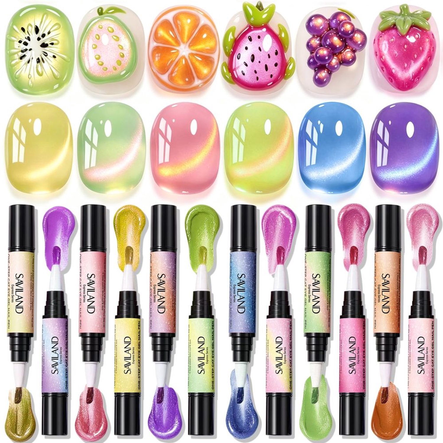 12-Kleuren Gel Nagellak Pen Set voor Thuisgebruik, Beginnersvriendelijk