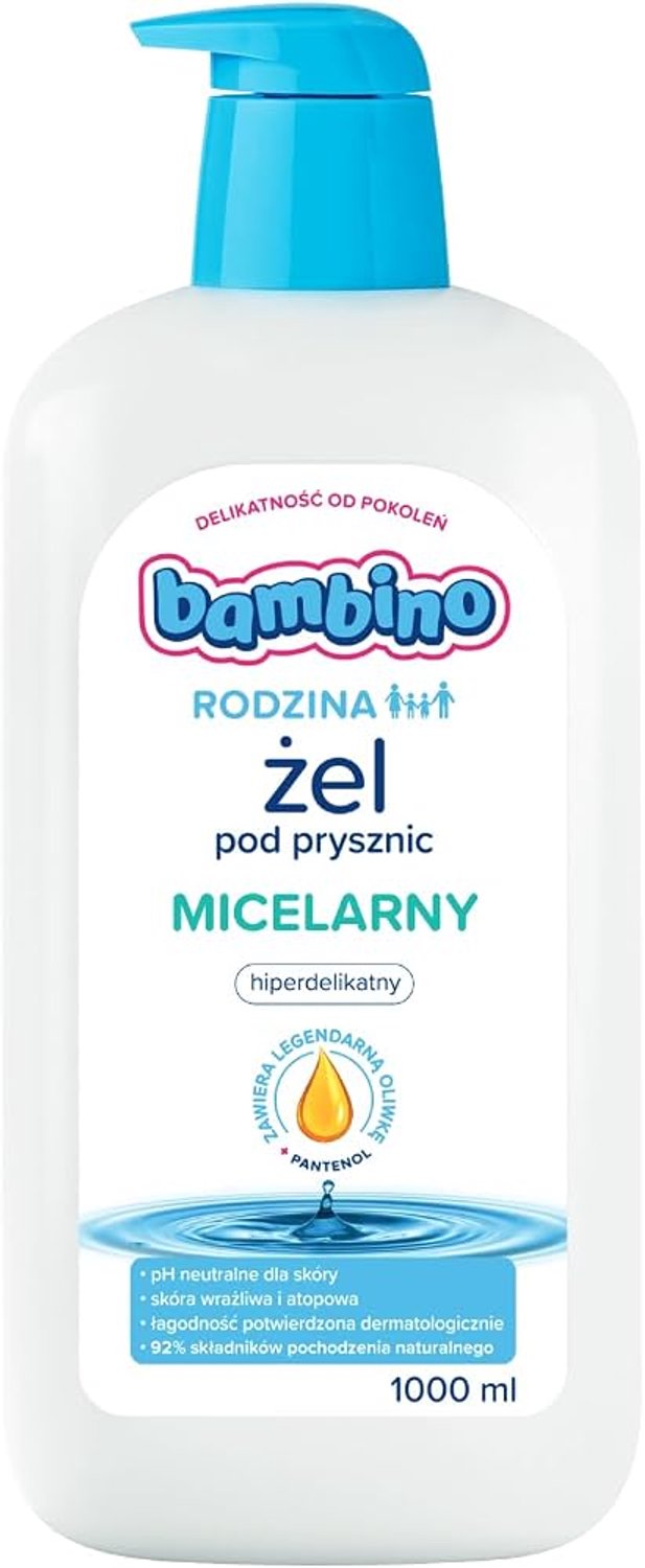 Bambino Hydraterende douchegel voor het hele gezin – 1000 ml