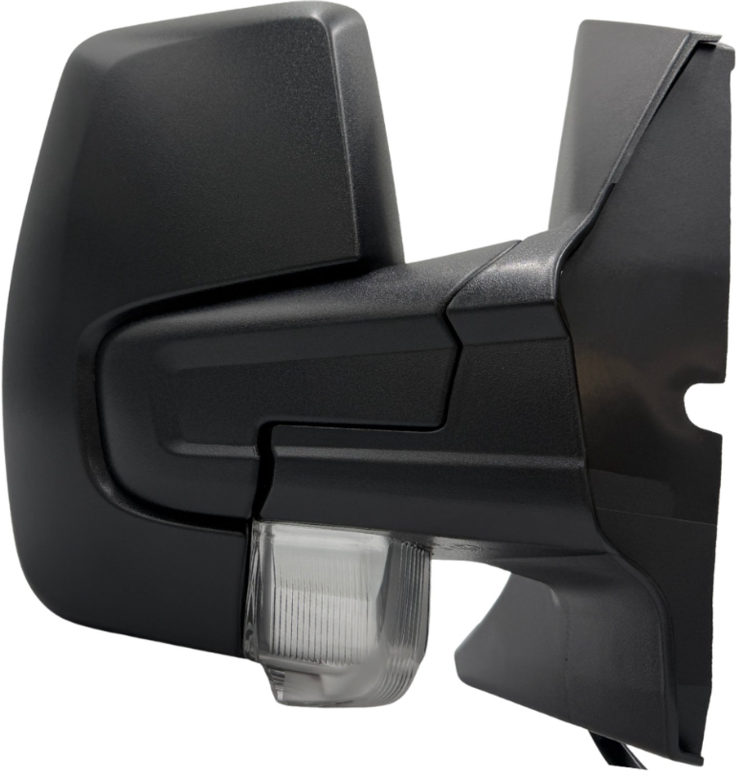 BILMAX Rechter Buitenspiegel Vervanging voor Ford Transit, Tourneo Custom V362 2012–2023, Elektrisch Verstelbaar, Verwarmd, Elektrisch Inklapbaar, Met Richtingaanwijzer, Zwart, 8-Pins (Passagierszijde)