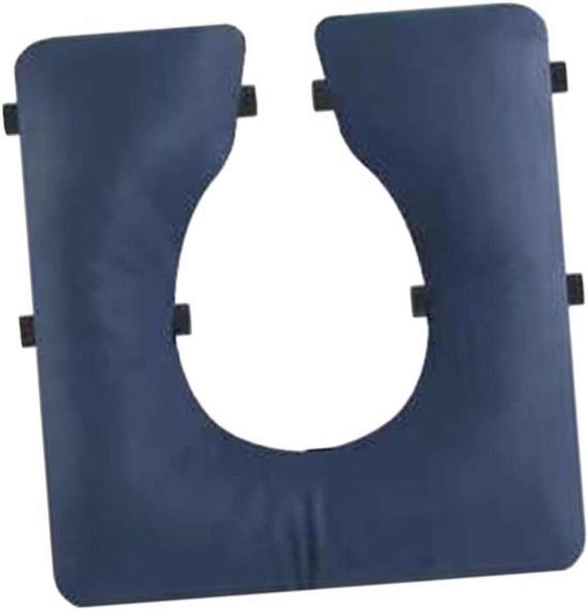 Toilet Zitkussen - Commode Kussen - Verhoogd Comfort - Waterdicht PU Leer - 45x42 cm - Niet gespecificeerd