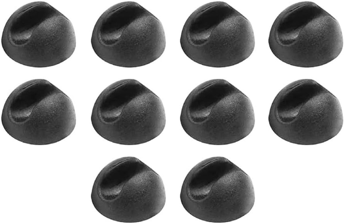 Dailygoods- Voetenbeschermer 10 Stuks - Antislip Siliconen - Slijtvast/Schuurbestendig - Geluidsreductie - Universeel - 3x1,5 cm - Meubelbeschermers