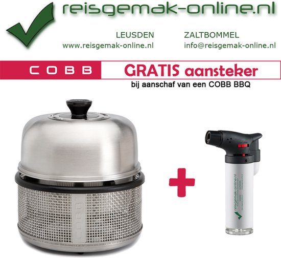 COBB Pro Voordeelpakket - Grillplaat + Cobblestones + Draagtas van Cobb — afbeelding 5