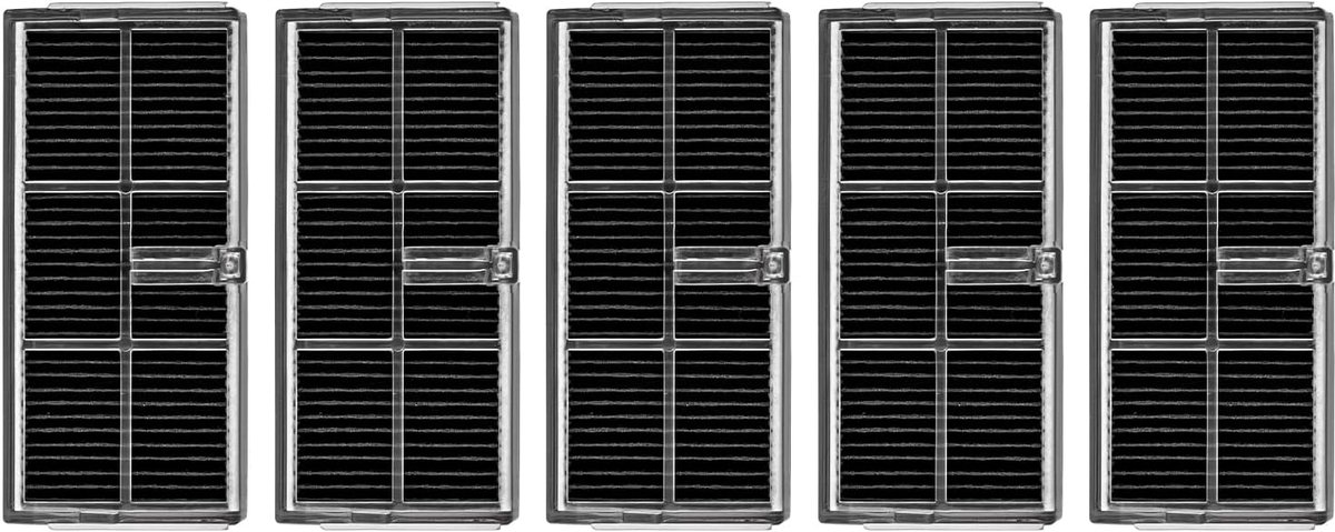 (5 stuks) HEPA-filters compatibel met Dreametech L10s Pro Ultra/ X30 Ultra/ X40 Ultra/ L40 Ultra/ L10s Ultra Gen 2 robotstofzuigerfilterset, reserveonderdelen 5 filters