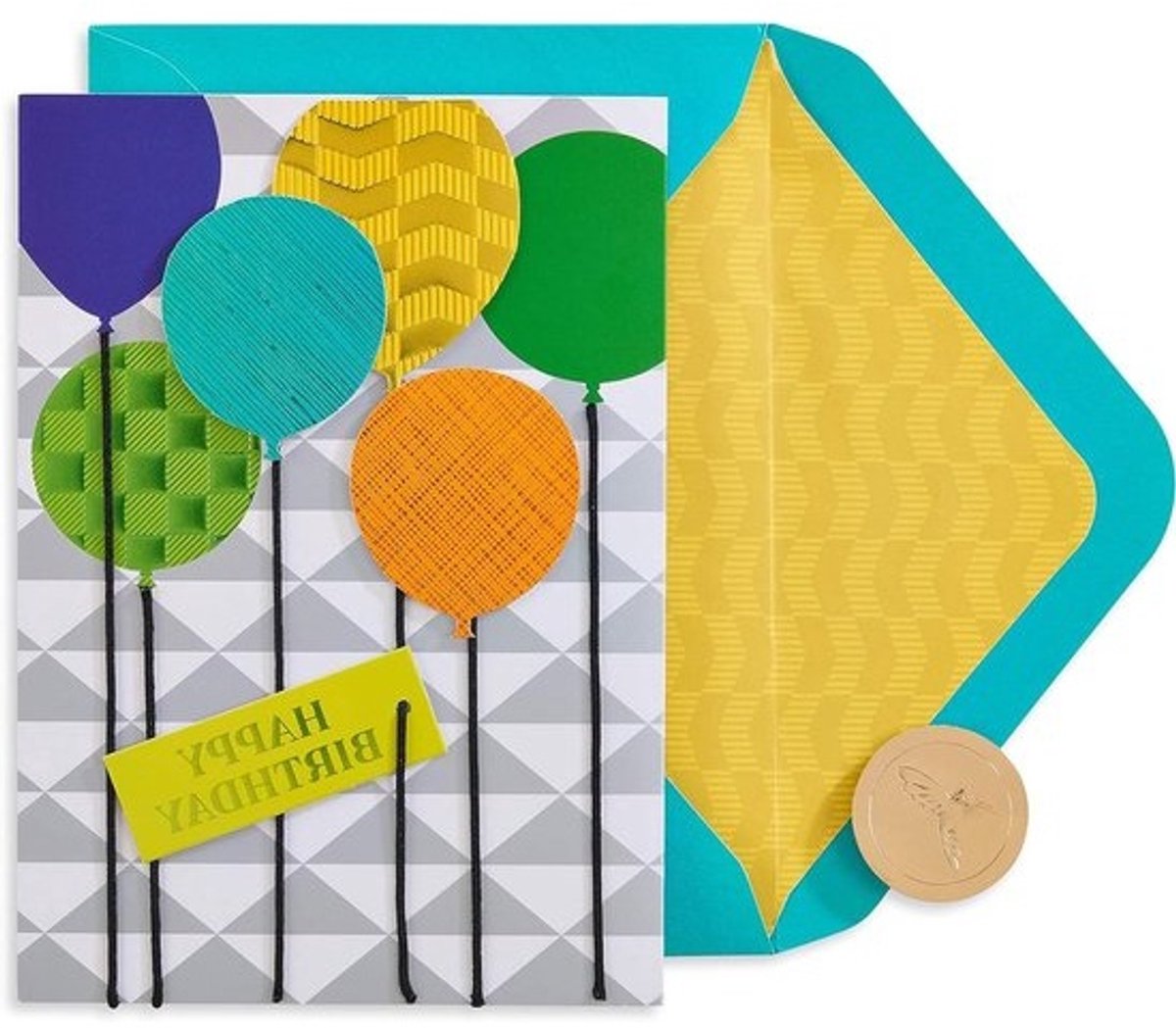 Verjaardagskaart - Wenskaart - Iemand Feliciteren - Kersenbloesem Thema - 7 x 5 Inch - Meerkleurig