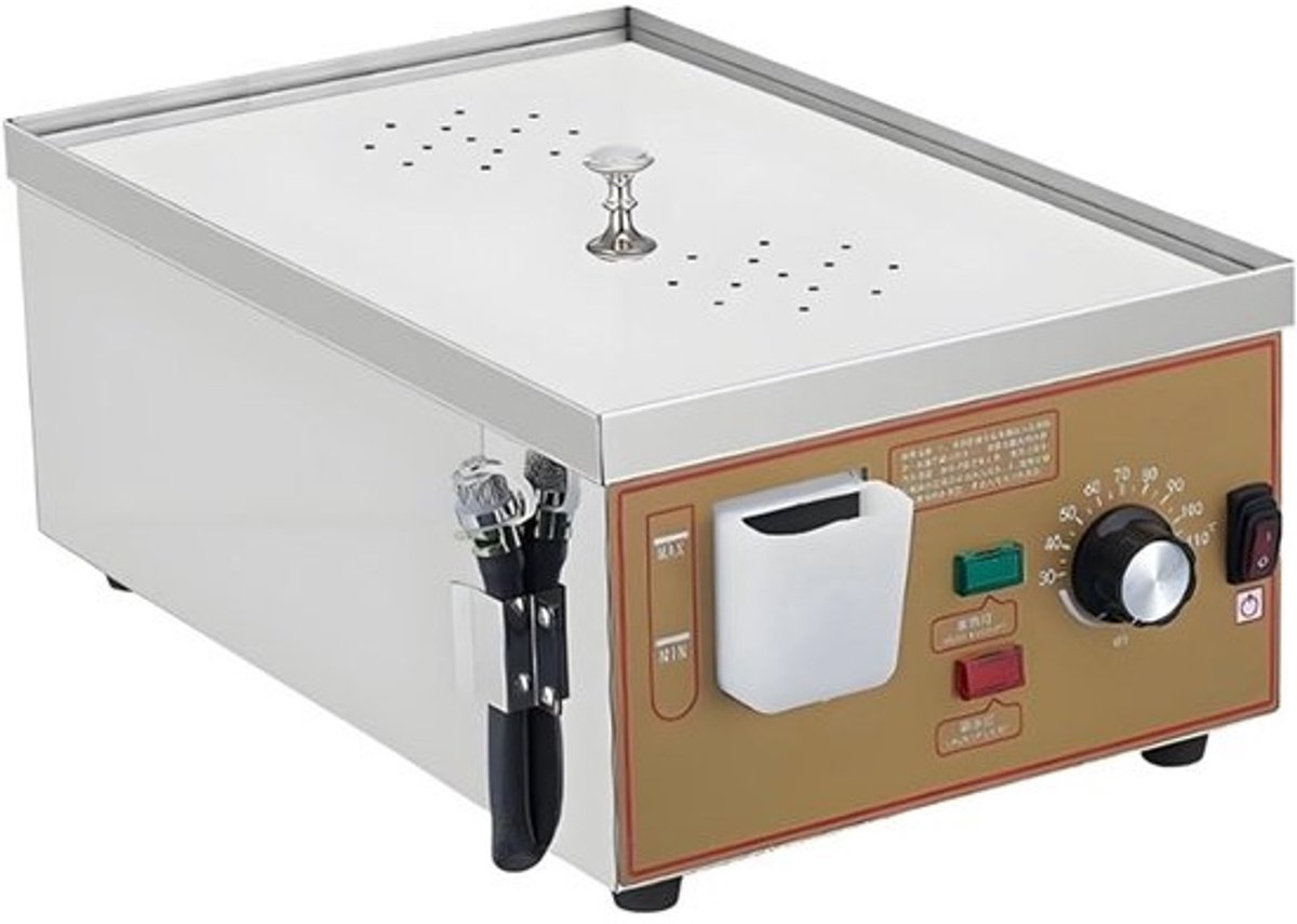 Elektrische Stoomkoker - Commerciële Stoompan - Professioneel Koken - Droogkook Alarm - 55 x 55 x 55 cm