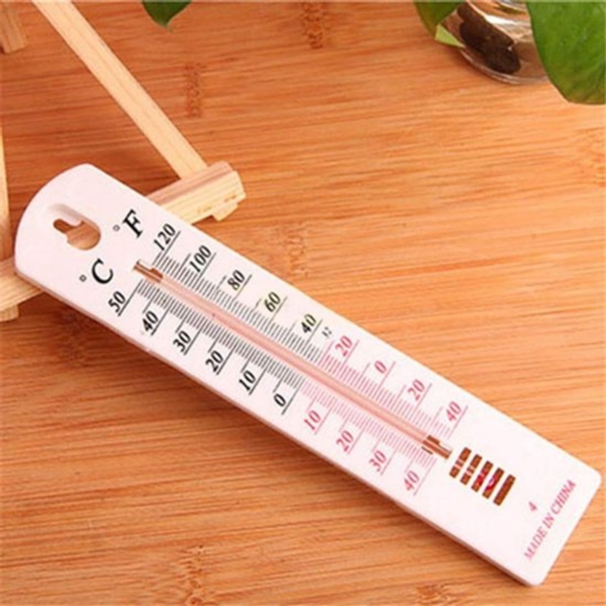 Thermometer Binnen Buiten -40°C tot 50°C voor Hanger aan Muur in Tuin Garage Kantoor