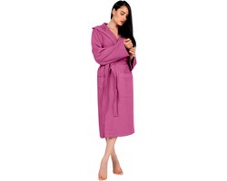 o-day Renato Balestra Badjas van microvezel voor heren en dames, ruimtebesparend, uniseks, met capuchon, zakken en riem, ideaal voor reizen, zwembad, fitnessstudio, licht, zacht
