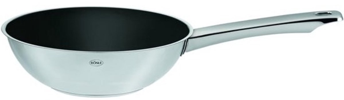 28cm Wokpan met Antiaanbaklaag - Geschikt voor Alle Kookplaten
