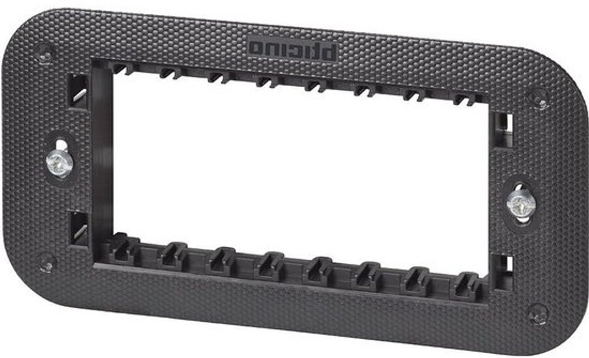 Stopcontact Ondersteuning - Module Drager - Installatie Afwerking - Vier Module Capaciteit - 30 x 30 x 60 cm