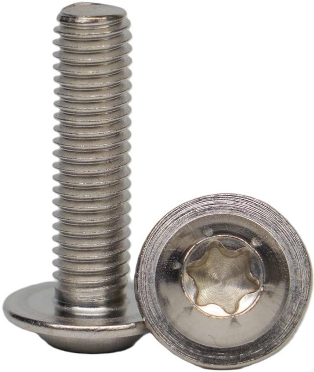 Roestvrijstalen Schroeven met Flens en Torx Aandrijving ISO 7380-2
