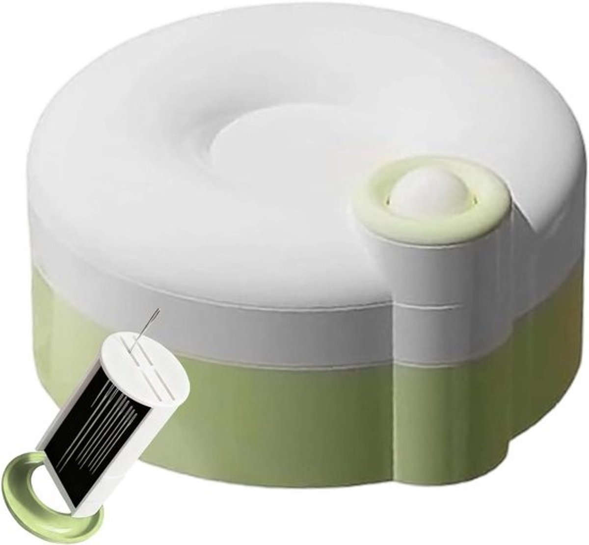 Magnetisch Naaikit - Naaigerei Organisatie Set - Kleding Repareren - Draaiend Magnetisch Mechanisme - 14 x 13 x 8 cm