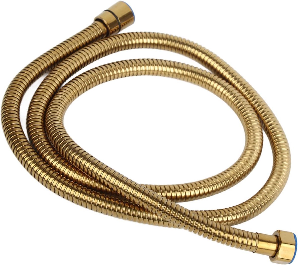 Dailygoods- Doucheslang 40 Cm Goud - Roestvrij Staal - G1/2in Draad - Multifunctionele Douchekopslang - 0-80 Graden Werktemperatuur - 0,8 MPa Druk - D