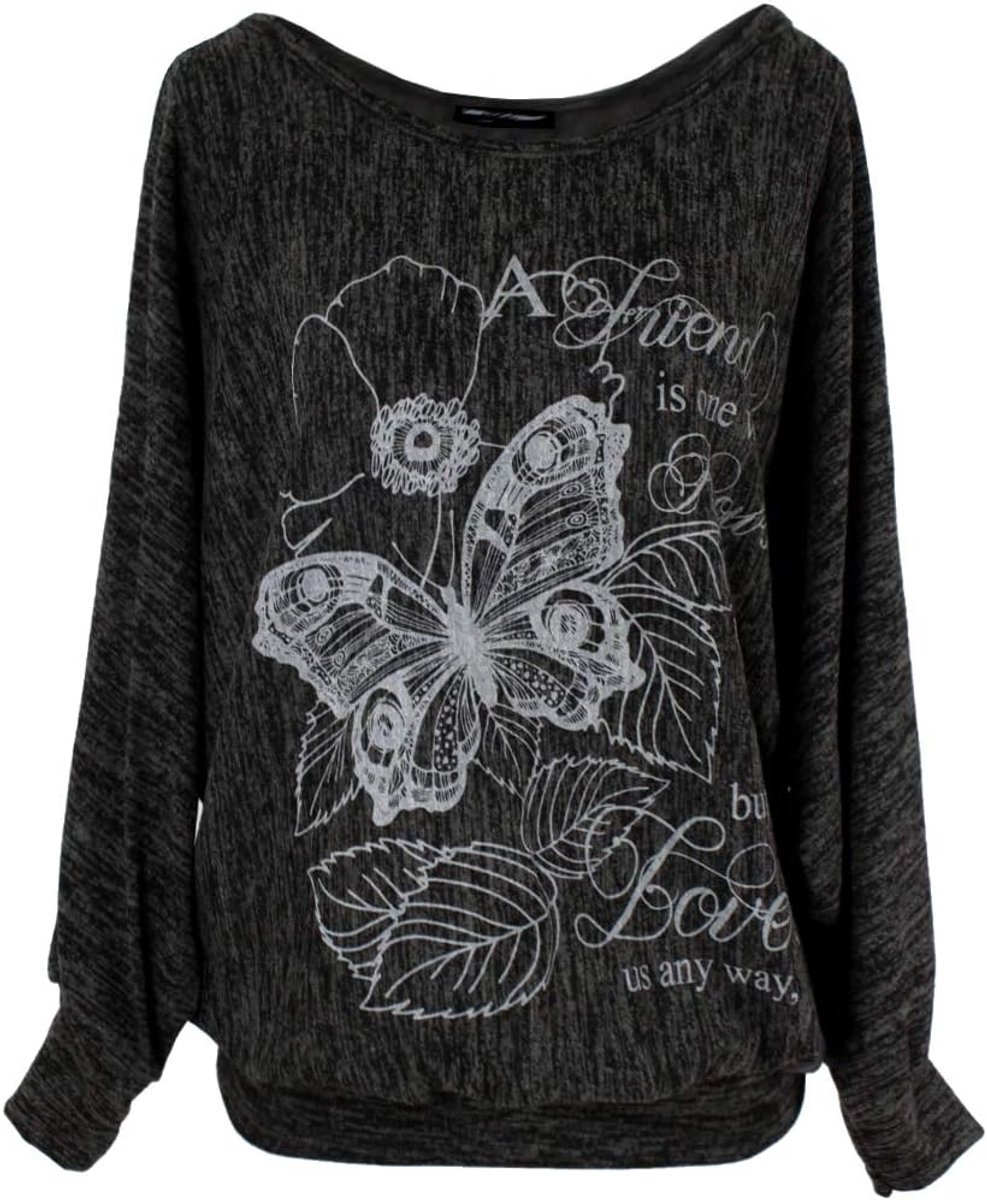& Giovanni - T-Shirt/Top Print Loose Fit - Dames