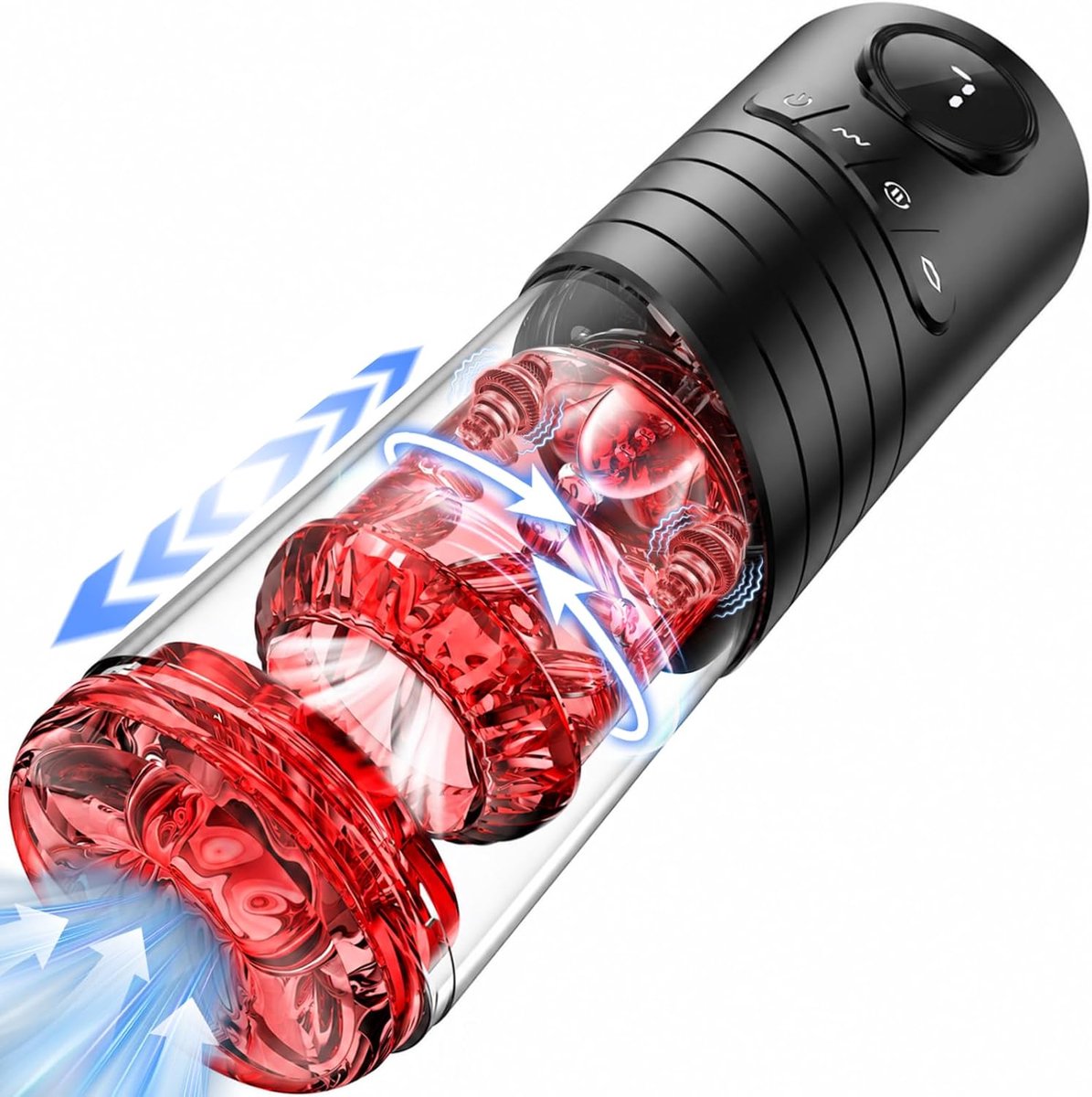Masturbator voor Mannen, IPX7 Waterdicht, Sextoy voor Mannen