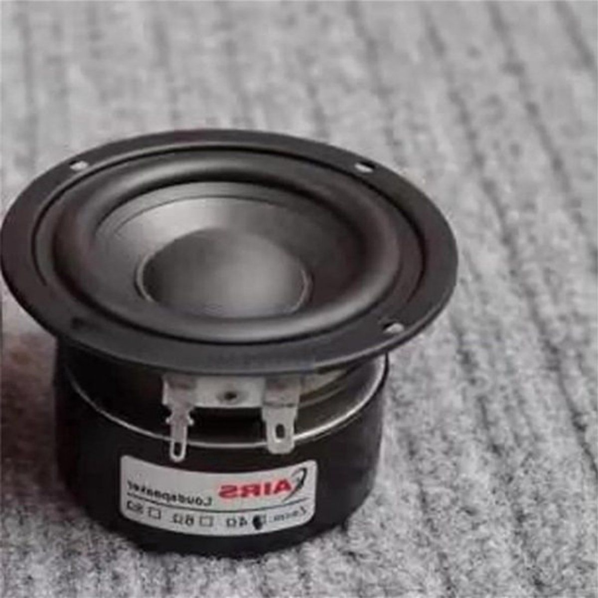 Subwoofer Luidspreker - Woofer Bas - Hifi Audio - Doe-het-zelf Component - 7.6 cm - Zwart