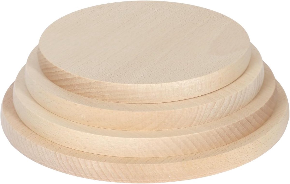 Beuken Schinkenbord Massief hout - rond snijplank
