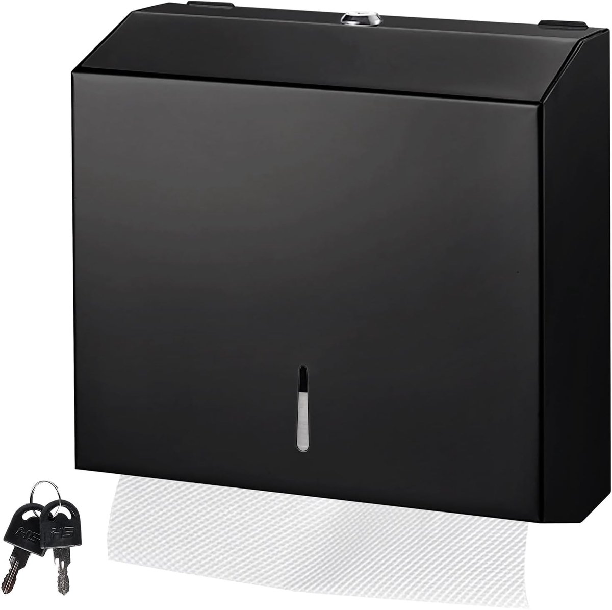 Dailygoods- Handdoekdispenser Roestvrij Staal - 28,2 x 26,2 x 10 cm