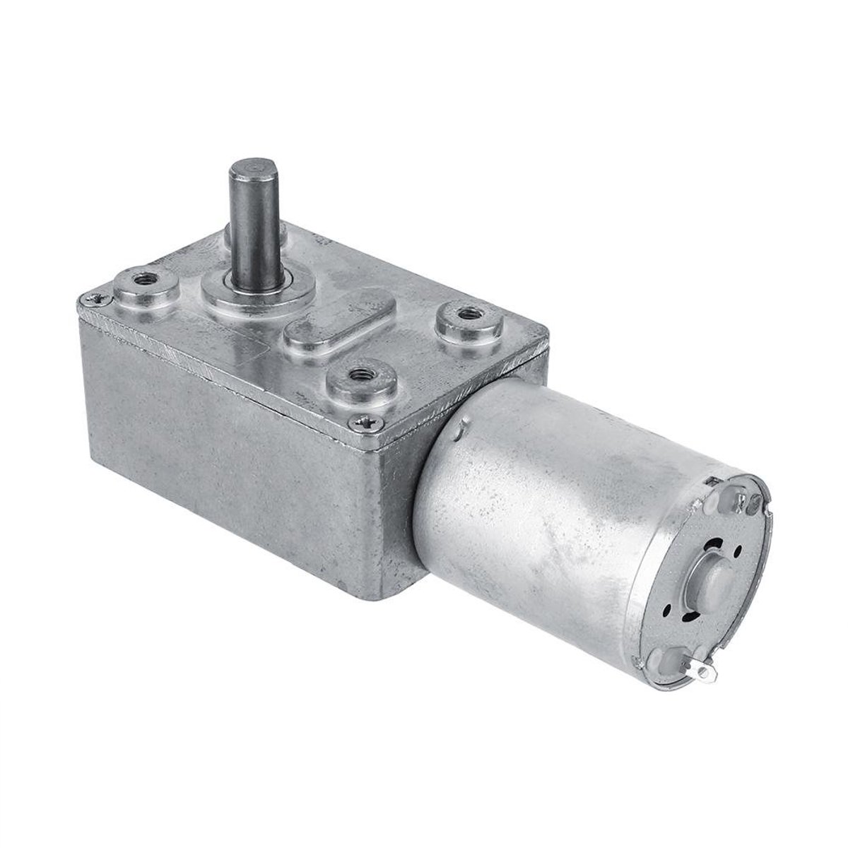 12V 3 Wormwielmotor Omkeerbare Motor Met Hoog Koppel Omkeerbare Motor Met Metalen Verloopstuk Voor Versnellingsbak Voor DIY-Project