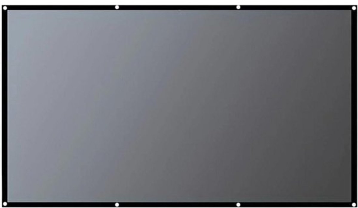 Projectiescherm - Filmdoek Rolbaar - Thuisbioscoop Creëren - Mat Oppervlak - 84 inch - Eenkleurig