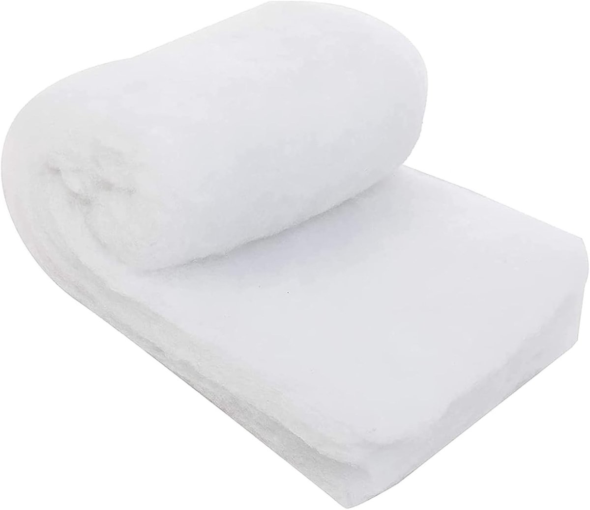 Dikke Witte Nepsneeuw Dekens voor Kerstdecoratie - 30 In x 7.8 Ft - Perfect voor Kerstboom, Tafelrunner en Winterse Displays