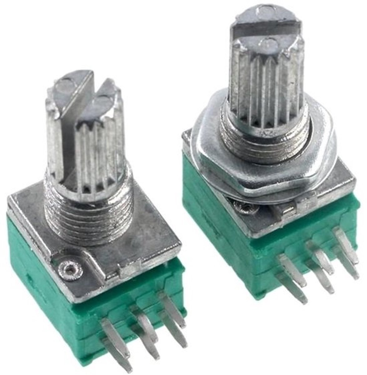 Variabele Weerstanden - Potentiometer Set - Audio Aanpassing - Met Schakelaar - 10 Stuks - Niet Van Toepassing
