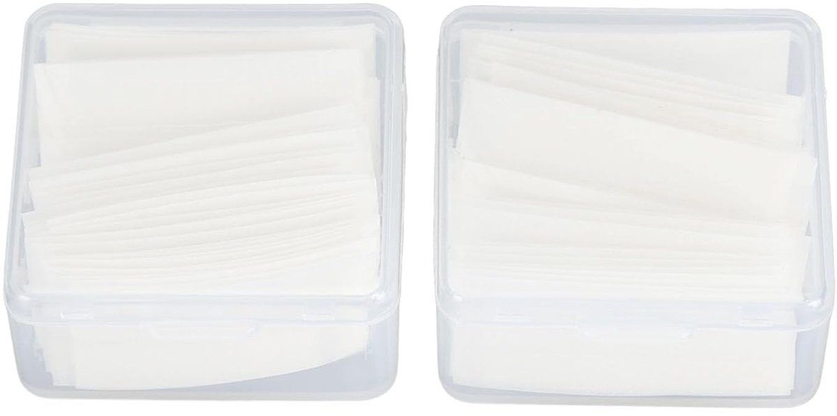 80 stcs Zelfklevende wimper strips sterk vasthouden Langdurige waterdichte herbruikbare vervangende wimperslijmstrook (Wit)