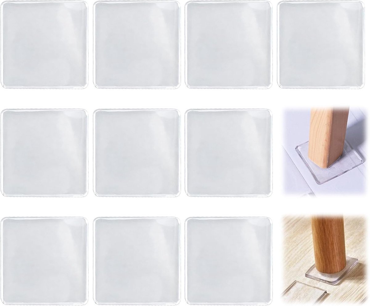 houder voor wasmachine, antislip siliconen mat, voetplaat voor wasmachine, universele anti-vibratie-machinevoetjes, antislip rubberen tredemper