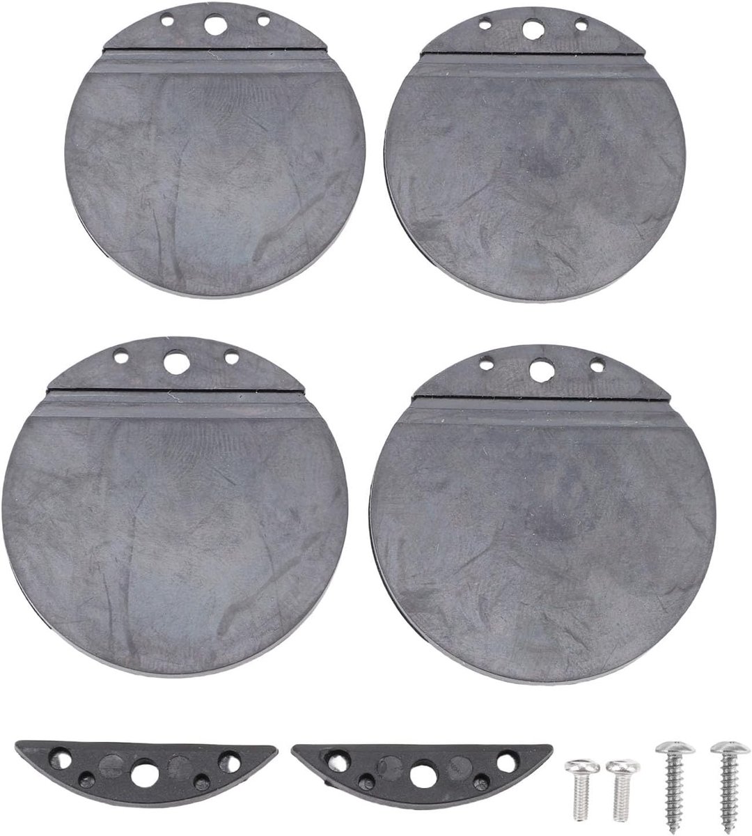 Marine Flapper Scupper Reparatieset Bootherwerkingsset voor Het Afdichten van Drainage, 1,87 Inch 1,57 Inch Pluggen