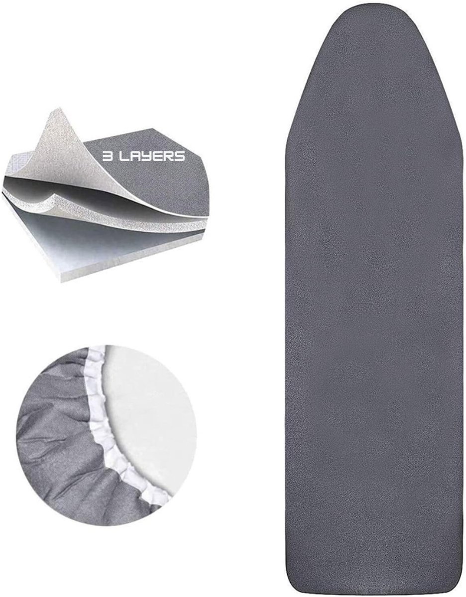 DailySupplies® Strijkplankhoes - Strijkplankhoezen - Strijkplankovertrek - Zwart