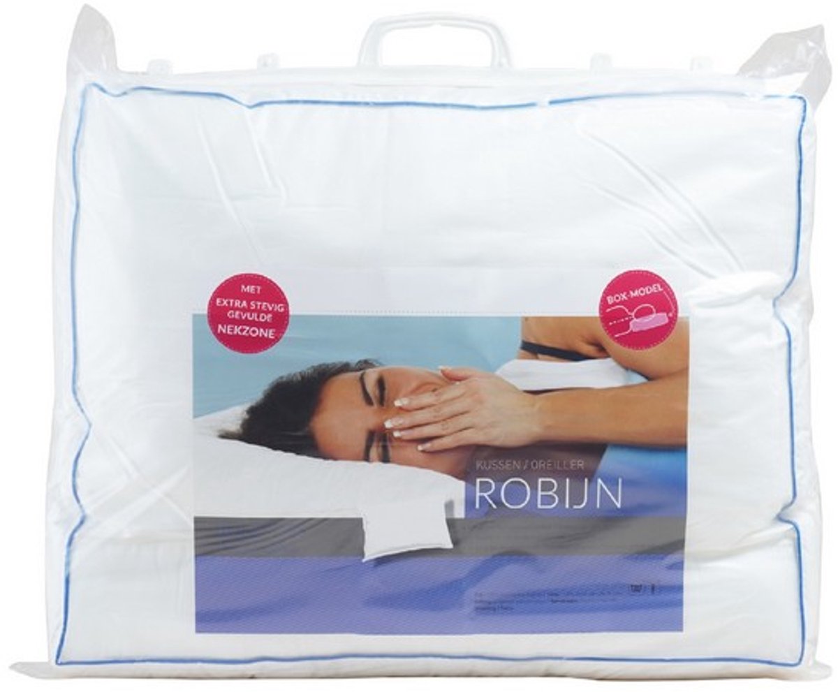 Cley Robijn Blauw - Bolletjes - 50x60+10 (boxmodel met neksteun) cm