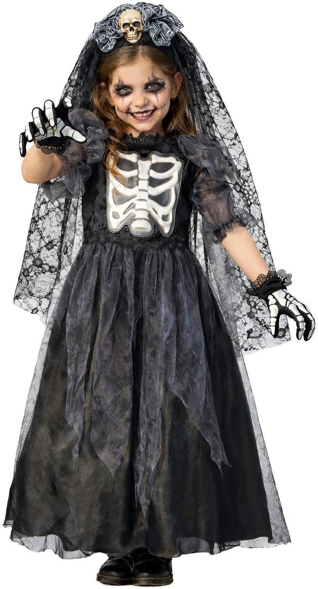 Meisjes kostuum Bone Bride