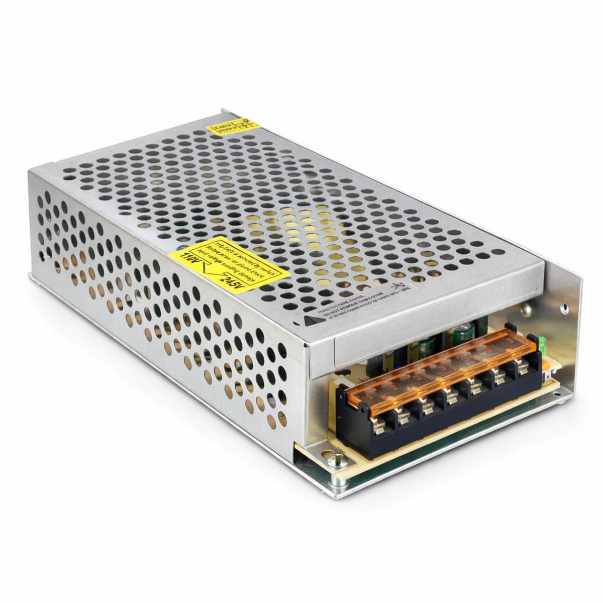 - Voeding transformator 110/220V AC naar 12V DC 150W 12,5A IP20 binneninstallatie voor ledstrips, neon of laagspanningsapparaten