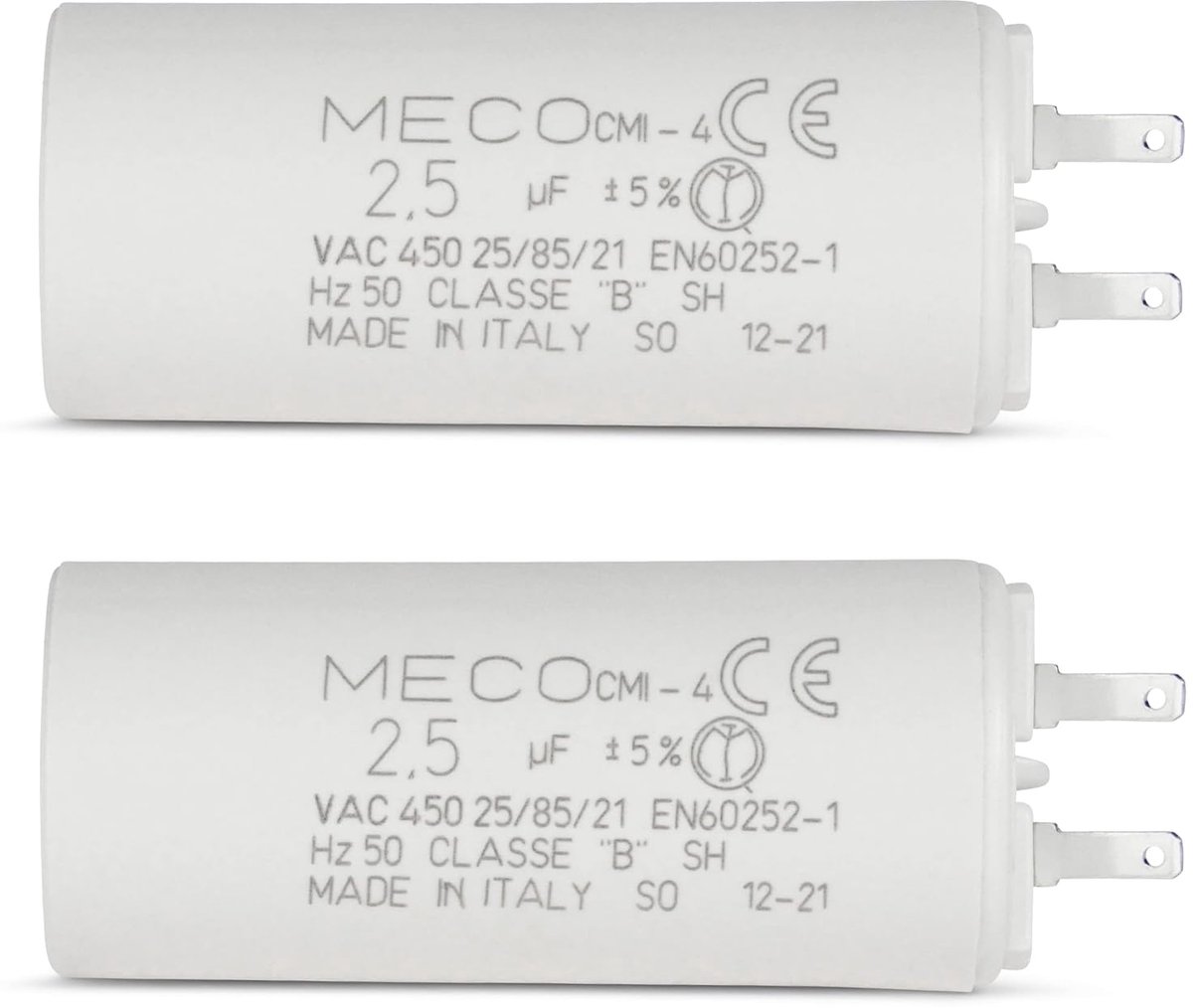 Set van 2 condensatoren 2,5 µF - speciale rolluiken - snelle installatie - hoge kwaliteit - ShopVlot