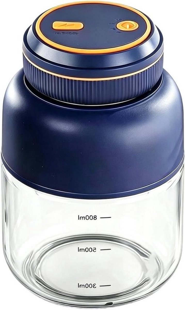Persoonlijke Blender - 800 ml USB-Oplaadbare Fruitmixer | Elektrische Groentejuicer,voor Appartement Hotel School Zakenreis Keuken Sportschool Reizen Studentenkamer Vrouwen Mannen Tieners